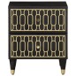 vidaXL Nachttisch 40x33x46 cm Massivholz Mango vidaXL Nachttisch 40x33x46 cm Massivholz Mango