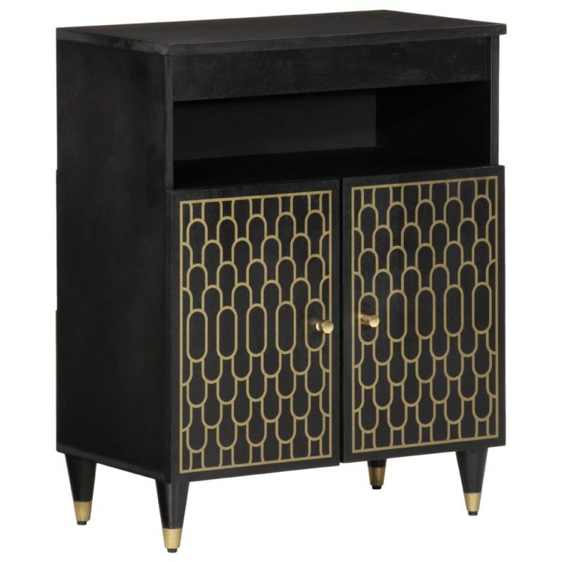 vidaXL Beistellschrank 60x33x75 cm Massivholz Mango vidaXL Beistellschrank 60x33x75 cm Massivholz Mango
