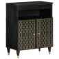 vidaXL Beistellschrank 60x33x75 cm Massivholz Mango vidaXL Beistellschrank 60x33x75 cm Massivholz Mango