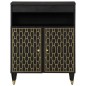 vidaXL Beistellschrank 60x33x75 cm Massivholz Mango vidaXL Beistellschrank 60x33x75 cm Massivholz Mango