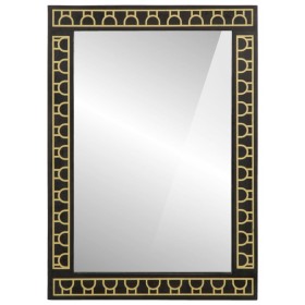 vidaXL Badspiegel 50x70x2,5 cm Massivholz Mango und Glas