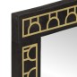 vidaXL Badspiegel 50x70x2,5 cm Massivholz Mango und Glas vidaXL Badspiegel 50x70x2,5 cm Massivholz Mango und Glas