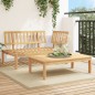 vidaXL 2-tlg. Garten-Sofagarnitur aus Paletten Massivholz Akazie vidaXL 2-tlg. Garten-Sofagarnitur aus Paletten Massivholz Akazie