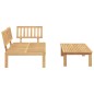 vidaXL 2-tlg. Garten-Sofagarnitur aus Paletten Massivholz Akazie vidaXL 2-tlg. Garten-Sofagarnitur aus Paletten Massivholz Akazie