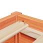 vidaXL Massivholzbett ohne Matratze Wachsbraun 160x200 Kiefernholz vidaXL Massivholzbett ohne Matratze Wachsbraun 160x200 Kiefernholz