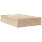 vidaXL Massivholzbett ohne Matratze 120x200 cm Kiefernholz vidaXL Massivholzbett ohne Matratze 120x200 cm Kiefernholz