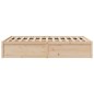 vidaXL Massivholzbett ohne Matratze 120x200 cm Kiefernholz vidaXL Massivholzbett ohne Matratze 120x200 cm Kiefernholz