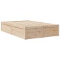 vidaXL Massivholzbett ohne Matratze 120x200 cm Kiefernholz vidaXL Massivholzbett ohne Matratze 120x200 cm Kiefernholz