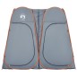 vidaXL Sichtschutzzelt Grau und Orange Pop-Up Wasserdicht vidaXL Sichtschutzzelt Grau und Orange Pop-Up Wasserdicht