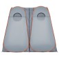 vidaXL Sichtschutzzelt Grau und Orange Pop-Up Wasserdicht vidaXL Sichtschutzzelt Grau und Orange Pop-Up Wasserdicht