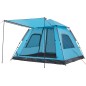 vidaXL Kuppel-Campingzelt 5 Personen Blau Quick Release vidaXL Kuppel-Campingzelt 5 Personen Blau Quick Release