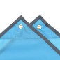 vidaXL Regenponcho mit Kapuze 2-in-1-Design Blau 223x145 cm vidaXL Regenponcho mit Kapuze 2-in-1-Design Blau 223x145 cm