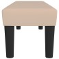 vidaXL Sitzbank Cappuccino-Braun 100x30x30 cm Kunstleder vidaXL Sitzbank Cappuccino-Braun 100x30x30 cm Kunstleder