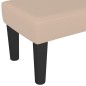 vidaXL Sitzbank Cappuccino-Braun 100x30x30 cm Kunstleder vidaXL Sitzbank Cappuccino-Braun 100x30x30 cm Kunstleder