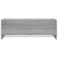 vidaXL Kleiderschrank Grau Sonoma 100x32,5x35 cm Holzwerkstoff vidaXL Kleiderschrank Grau Sonoma 100x32,5x35 cm Holzwerkstoff