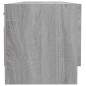 vidaXL Kleiderschrank Grau Sonoma 100x32,5x35 cm Holzwerkstoff vidaXL Kleiderschrank Grau Sonoma 100x32,5x35 cm Holzwerkstoff