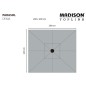 Madison Sonnenschirm Denia 200x200 cm Grün Madison Sonnenschirm Denia 200x200 cm Grün
