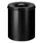 V-Part Papierkorb Selbstlöschend 80 L Schwarz V-Part Papierkorb Selbstlöschend 80 L Schwarz