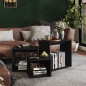vidaXL Satztische 3-tlg. Schwarz Holzwerkstoff vidaXL Satztische 3-tlg. Schwarz Holzwerkstoff