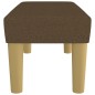 vidaXL Sitzbank Dunkelbraun 70x30x30 cm Stoff vidaXL Sitzbank Dunkelbraun 70x30x30 cm Stoff