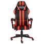 vidaXL Gaming-Stuhl Schwarz und Rot Kunstleder vidaXL Gaming-Stuhl Schwarz und Rot Kunstleder