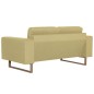 vidaXL 2-Sitzer-Sofa Stoff Grün vidaXL 2-Sitzer-Sofa Stoff Grün