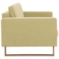 vidaXL 2-Sitzer-Sofa Stoff Grün vidaXL 2-Sitzer-Sofa Stoff Grün