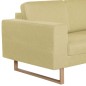 vidaXL 2-Sitzer-Sofa Stoff Grün vidaXL 2-Sitzer-Sofa Stoff Grün