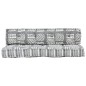 vidaXL Palettensofa-Auflage Grau Stoff Patchwork vidaXL Palettensofa-Auflage Grau Stoff Patchwork