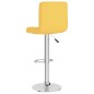 vidaXL Barhocker Senfgelb Stoff vidaXL Barhocker Senfgelb Stoff