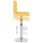 vidaXL Barhocker Senfgelb Stoff vidaXL Barhocker Senfgelb Stoff