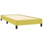 vidaXL Bettgestell ohne Matratze Grün 100x200 cm Stoff vidaXL Bettgestell ohne Matratze Grün 100x200 cm Stoff