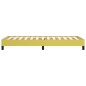 vidaXL Bettgestell ohne Matratze Grün 100x200 cm Stoff vidaXL Bettgestell ohne Matratze Grün 100x200 cm Stoff