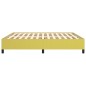 vidaXL Bettgestell ohne Matratze Grün 160x200 cm Stoff vidaXL Bettgestell ohne Matratze Grün 160x200 cm Stoff