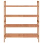 vidaXL Schuhregale 2 Stk. 69x27x41 cm Massivholz Nussbaum vidaXL Schuhregale 2 Stk. 69x27x41 cm Massivholz Nussbaum
