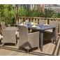 Keter Gartensessel Miami Cappuccino-Braun 216833 Keter Gartensessel Miami Cappuccino-Braun 216833