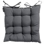 Madison Sitzkissen Panama 46x46 cm Grau Madison Sitzkissen Panama 46x46 cm Grau