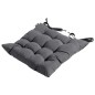 Madison Sitzkissen Panama 46x46 cm Grau Madison Sitzkissen Panama 46x46 cm Grau