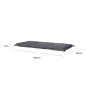 Madison Bankauflage Panama 180x48 cm Grau Madison Bankauflage Panama 180x48 cm Grau