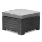 Allibert Gartenhocker California Grau Allibert Gartenhocker California Grau
