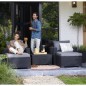 Allibert Gartenhocker California Grau Allibert Gartenhocker California Grau