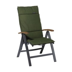 Madison Stuhlauflage Panama Textil 125x50 cm Grün