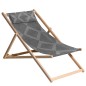Madison Strandstuhl Demi 55x90x87 cm Grau Madison Strandstuhl Demi 55x90x87 cm Grau