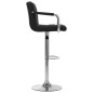 vidaXL Barhocker 2 Stk. Schwarz Stoff vidaXL Barhocker 2 Stk. Schwarz Stoff
