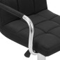 vidaXL Barhocker 2 Stk. Schwarz Stoff vidaXL Barhocker 2 Stk. Schwarz Stoff