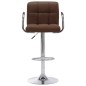 vidaXL Barhocker Braun Stoff vidaXL Barhocker Braun Stoff