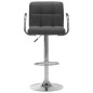 vidaXL Barhocker Dunkelgrau Stoff vidaXL Barhocker Dunkelgrau Stoff