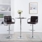 vidaXL Barhocker 2 Stk. Braun Kunstleder vidaXL Barhocker 2 Stk. Braun Kunstleder
