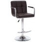 vidaXL Barhocker 2 Stk. Braun Kunstleder vidaXL Barhocker 2 Stk. Braun Kunstleder
