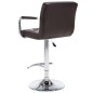 vidaXL Barhocker 2 Stk. Braun Kunstleder vidaXL Barhocker 2 Stk. Braun Kunstleder